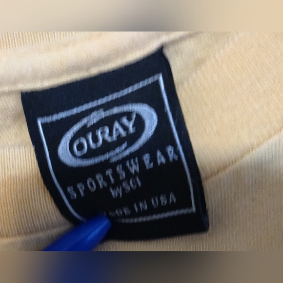 7 Seven Springs Yellow T-shirt SKI & GOLF RESORT Pennsylvania SIZE LARGE L - Picture 5 of 6